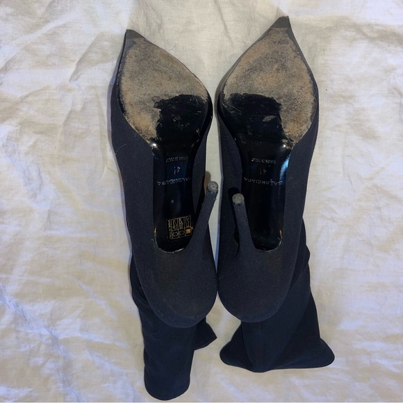 Balenciaga Black Heeled Boots with Stiletto Heel - Picture 5 of 16